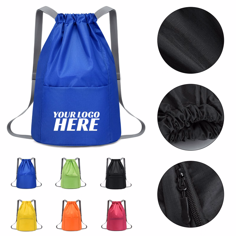 Nylon Drawstring Sports Bag