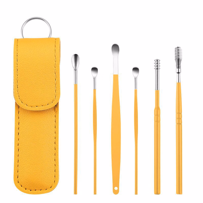 Stylish Multi-color Portable Ear Spoons