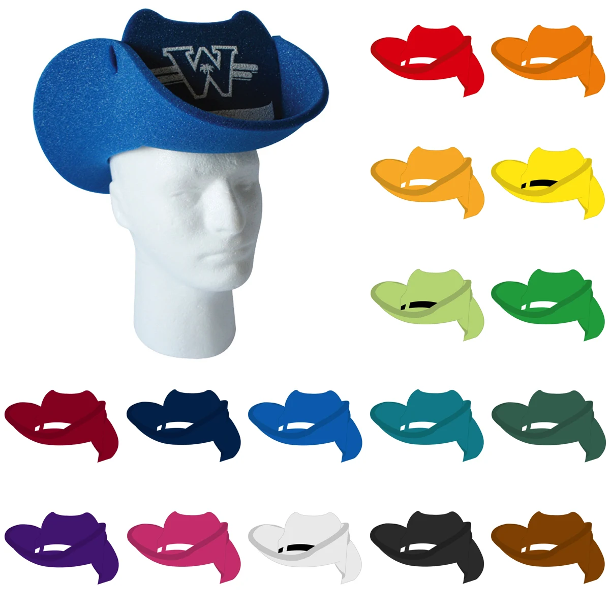 Cowboy Hat Visor 1