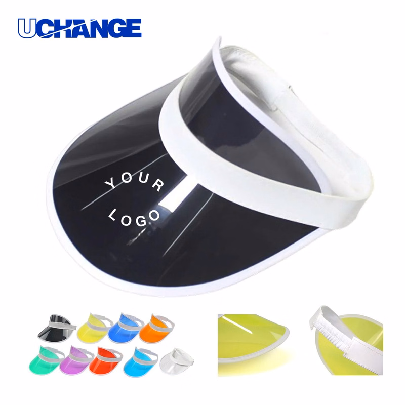 Durable Plastic Visor Cap Headwear for Summer Sports