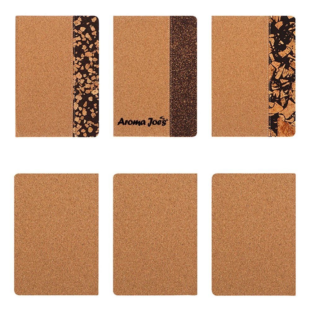 A5 Cork Coffee Grounds 180 Pages Notebook 1