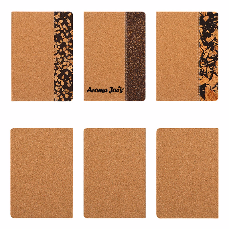 A5 Cork Coffee Grounds 180 Pages Notebook