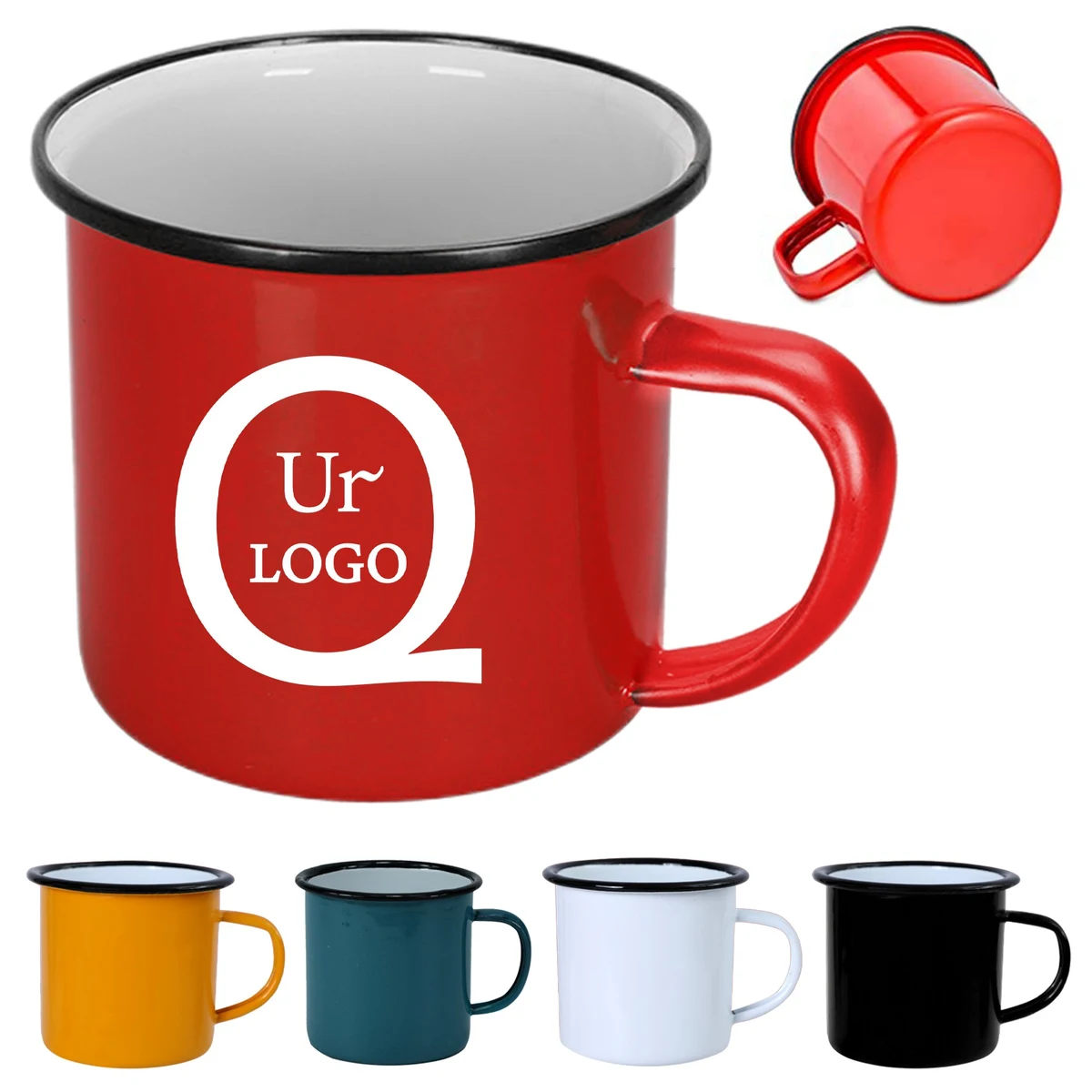 Enamel Portable Campfire Camp Mug 1