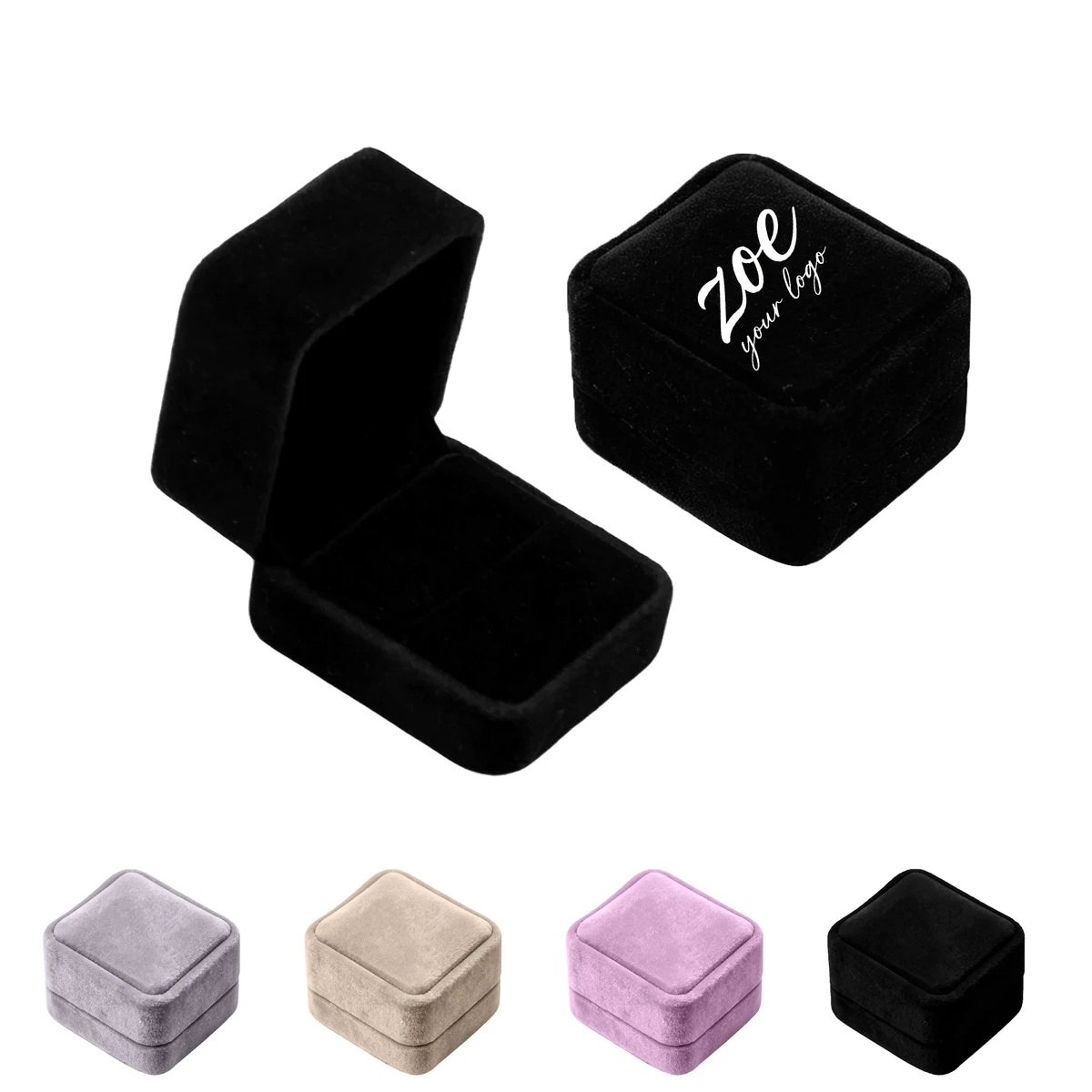 Portable Travel Jewelry Box Earring Necklace Case 1