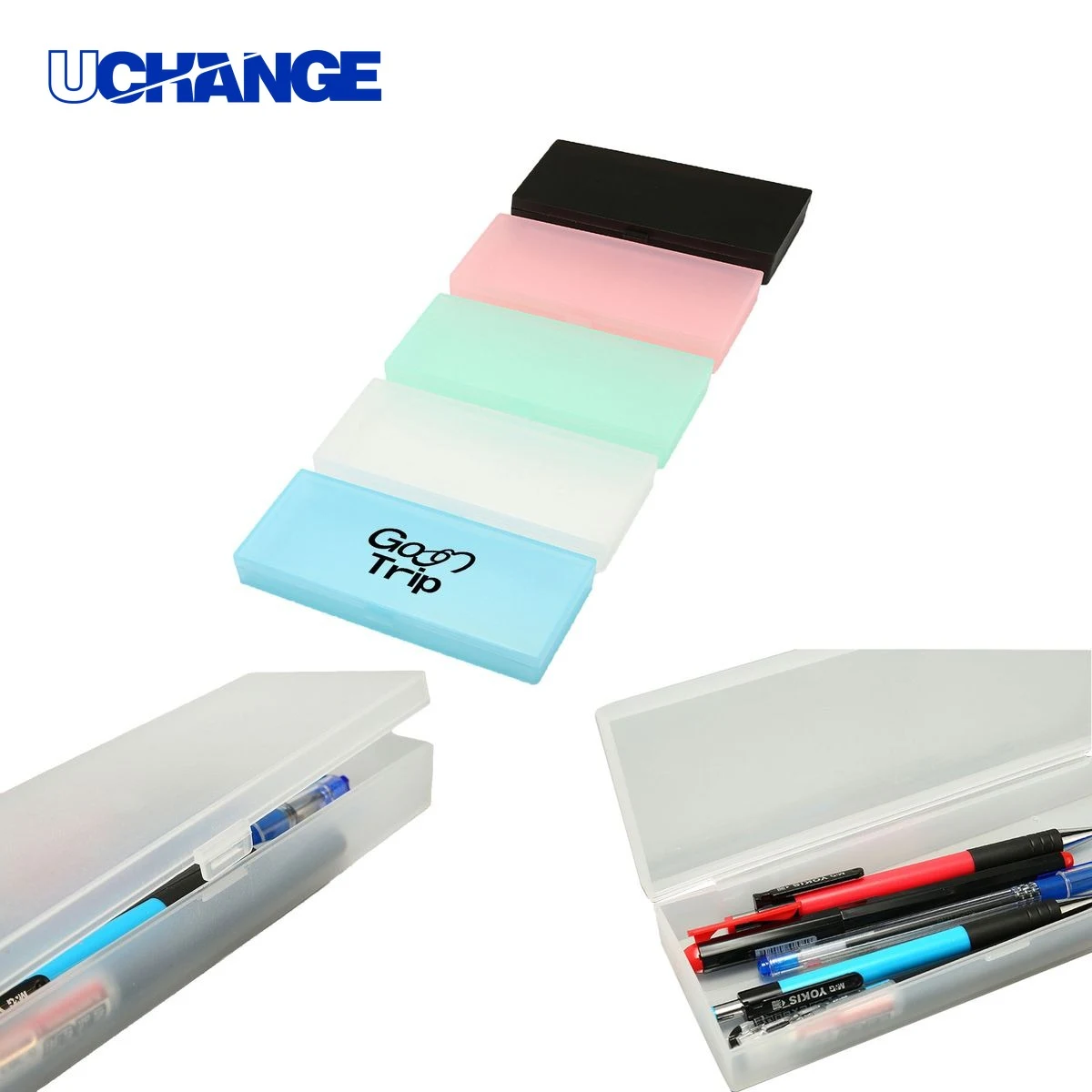 Frosted Stationery Storage Box 1