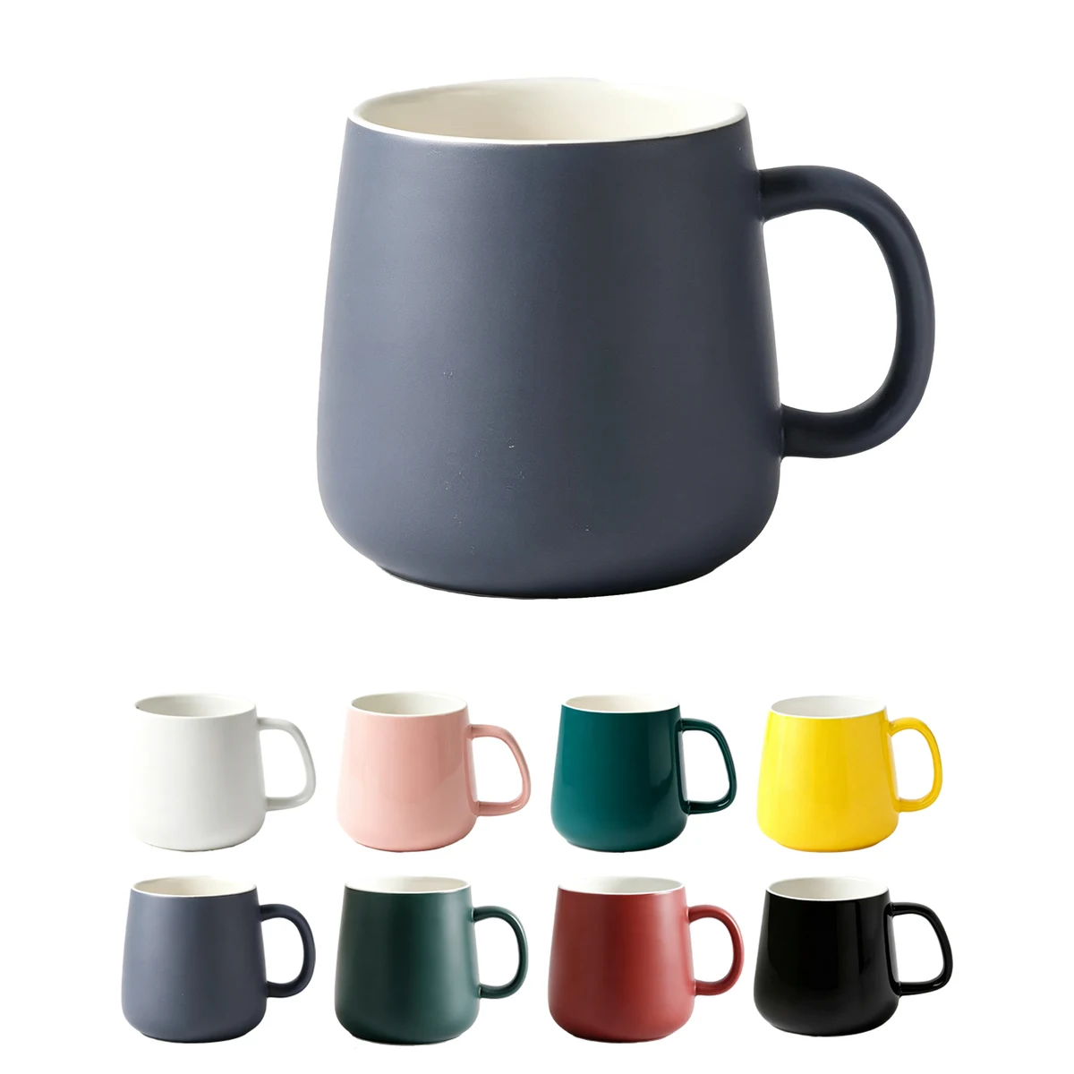 Minimalist Morandi Color Ceramic Coffee Cup 1