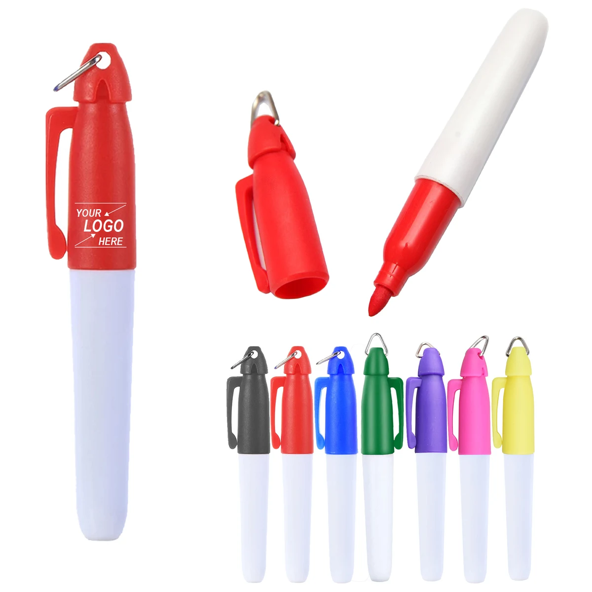 Golf Ball Alignment Tool with Marker Pen 1