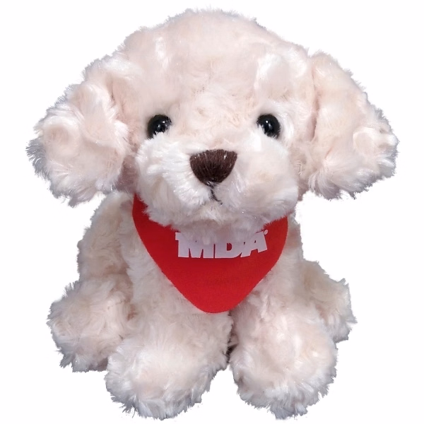 9" Cream Floppy Dog