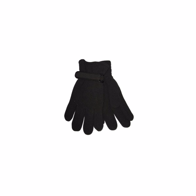 Men's Fleece Gloves Black