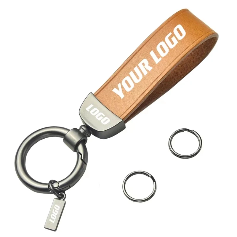 Customizable Leather Key Chains 1