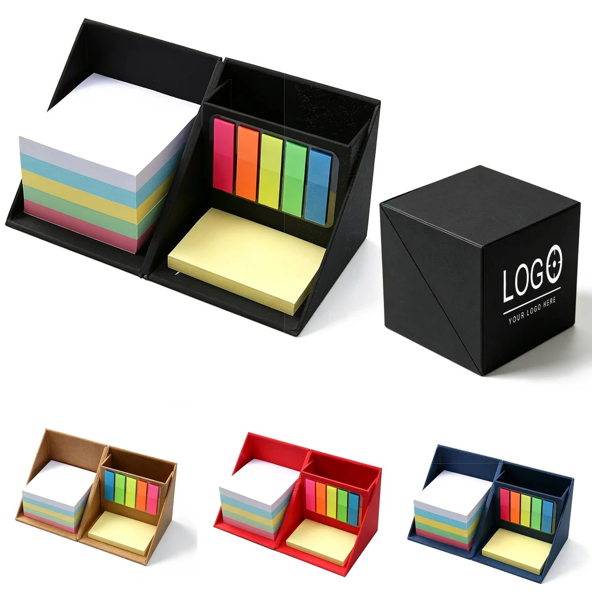 Rotating Memo Cube Organizer 1