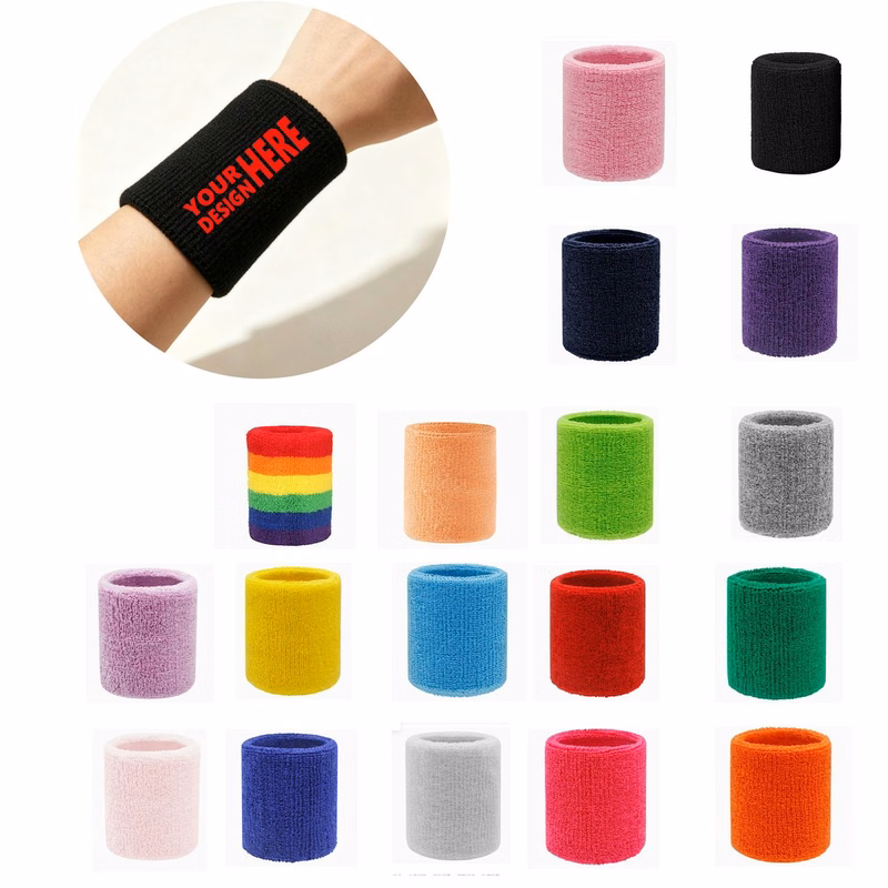 Embroidered Wrist Sweatbands