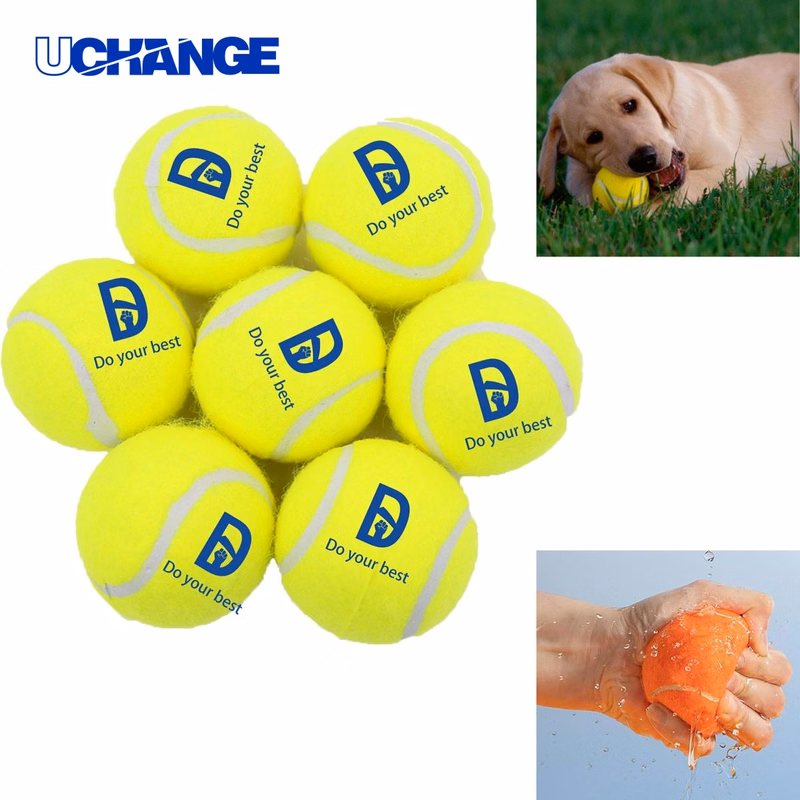 Elastic Tennis Ball Pet Toy for Training Activities