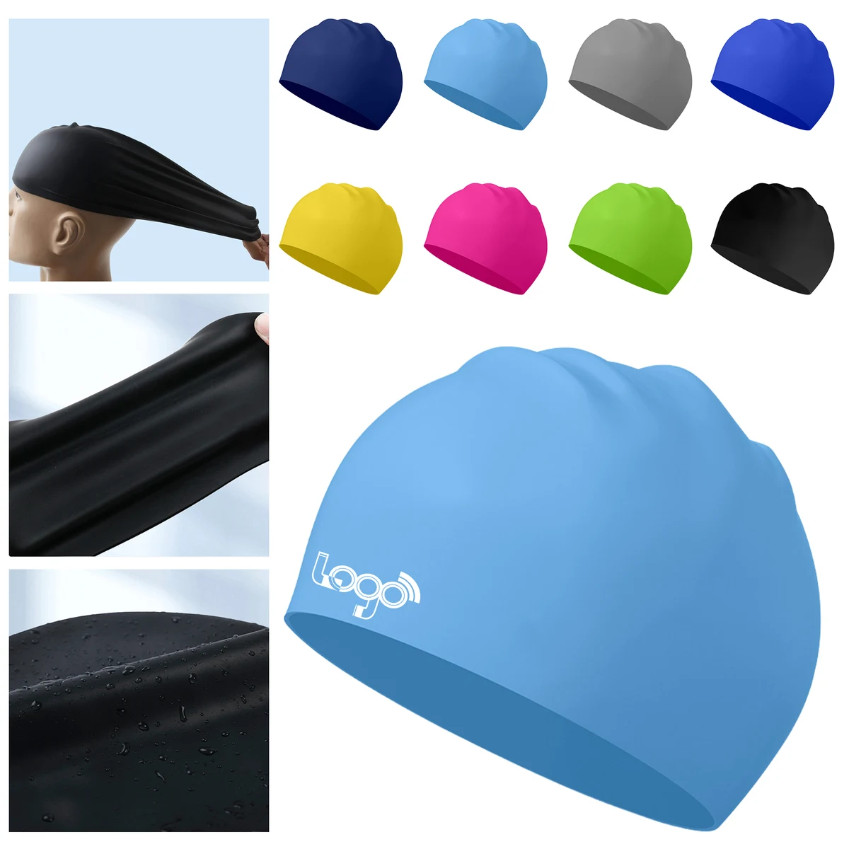 Comfortable Stretchable Swimming Cap 1