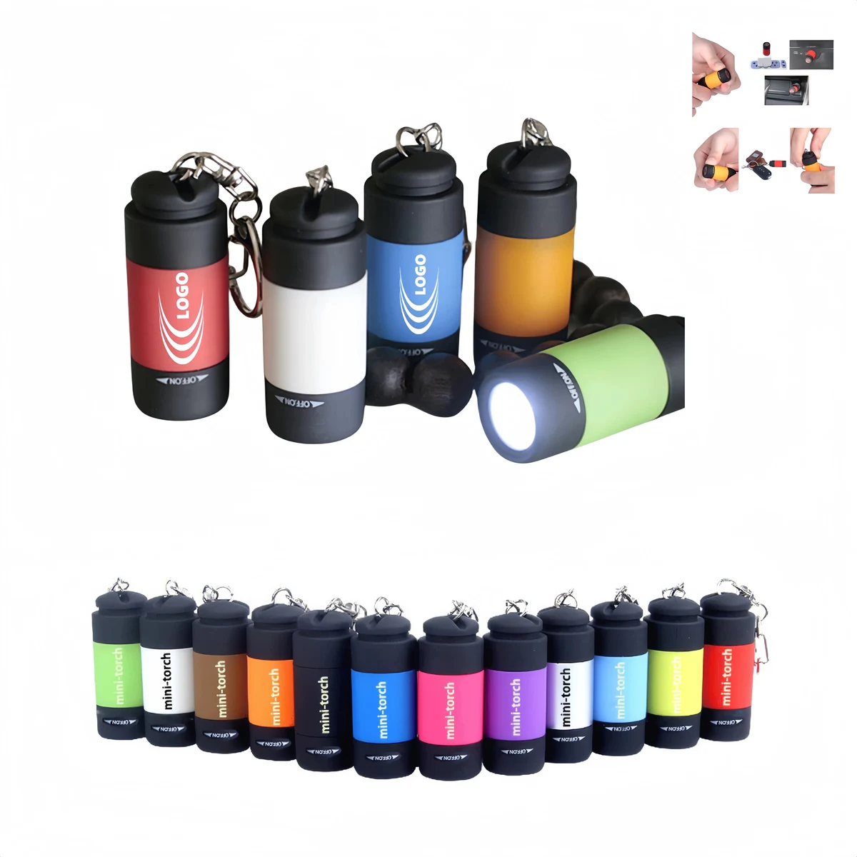 Led Multi Function Mini Flashlight 1