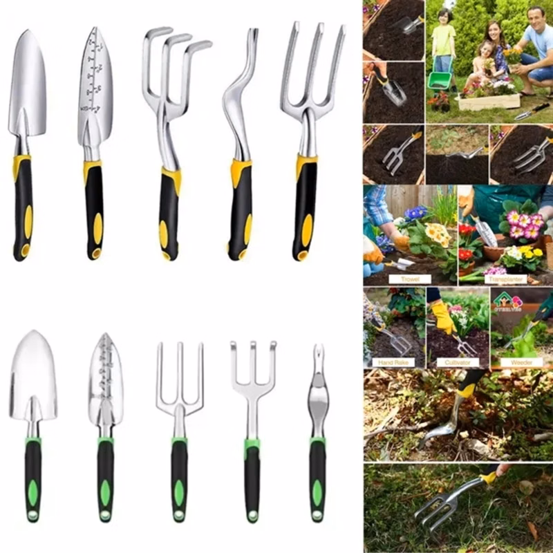 5-piece gardening tool set