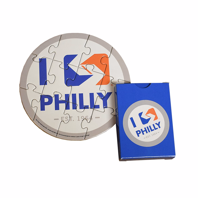 12 Pieces - 5.5" Diameter - Small Puzzle in Box