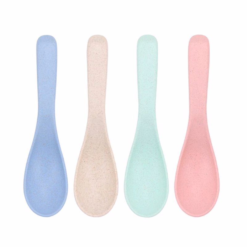 Wheat Straw Small Round Spoon