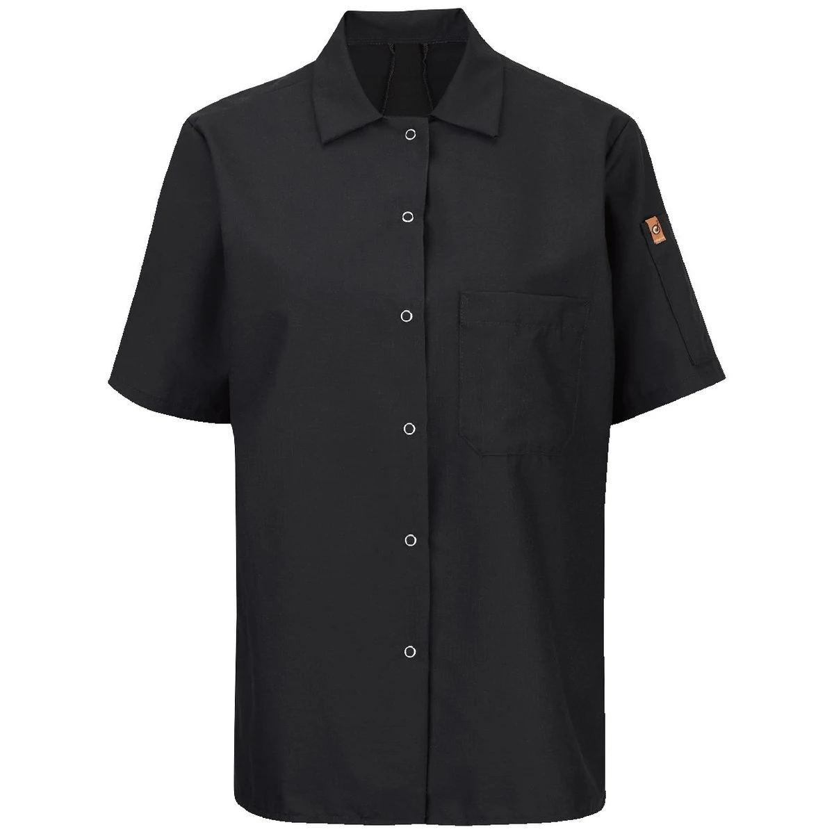 Women's Mimix™ Short Sleeve Cook Shirt with OilBlok - 501X 1