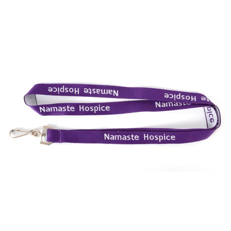 3/8" Woven Neck Lanyard 1