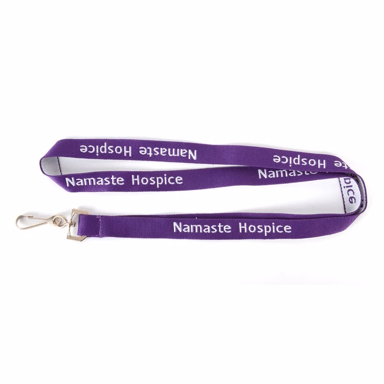 3/8" Woven Neck Lanyard