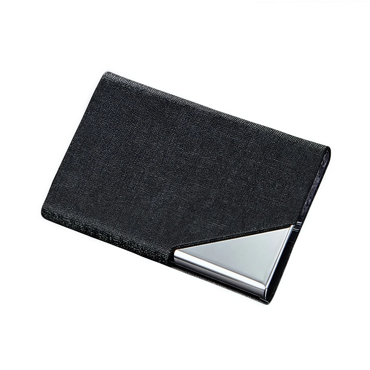Stainless Steel Business Card Holder with Strong Magnetic Closure 1