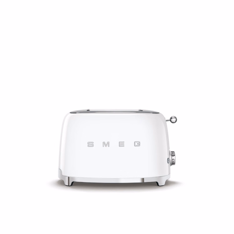 SMEG 2-Slice Toaster - White Glossy