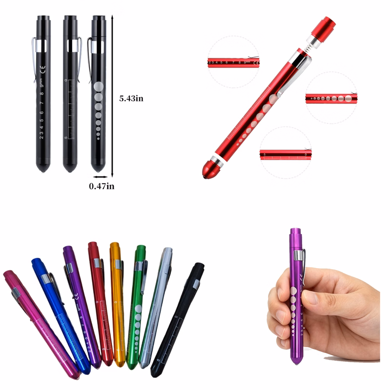 Portable Pen-Style LED Flashlight