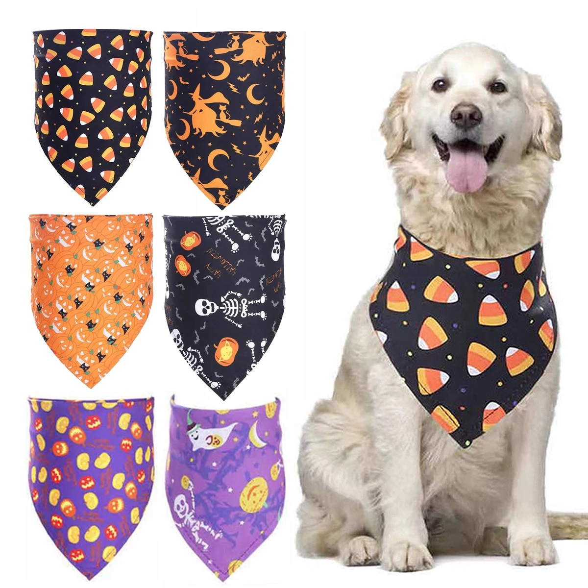 Halloween Pet Saliva Towel 1