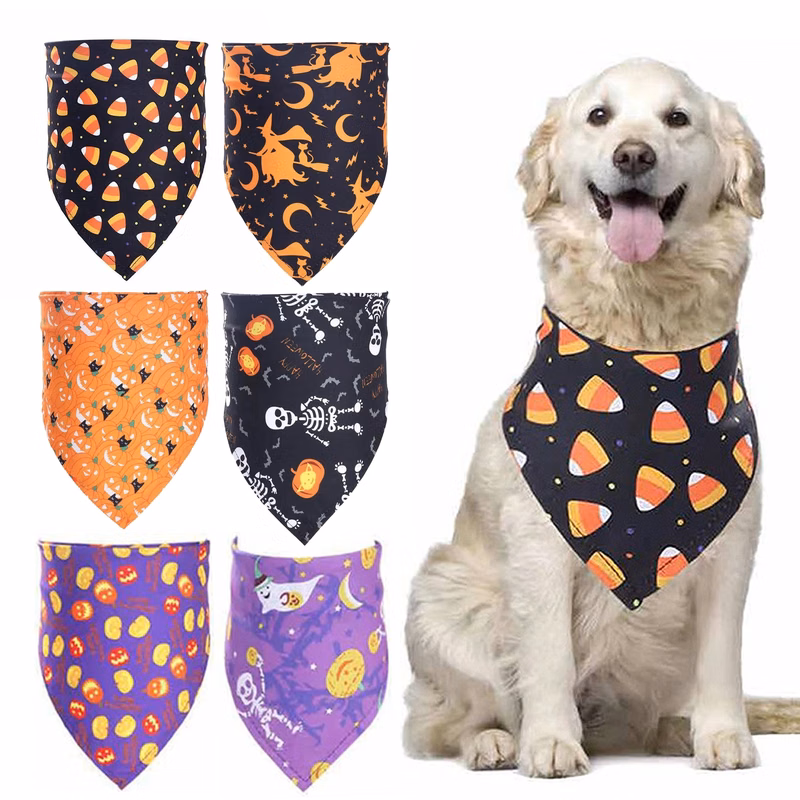 Halloween Pet Saliva Towel