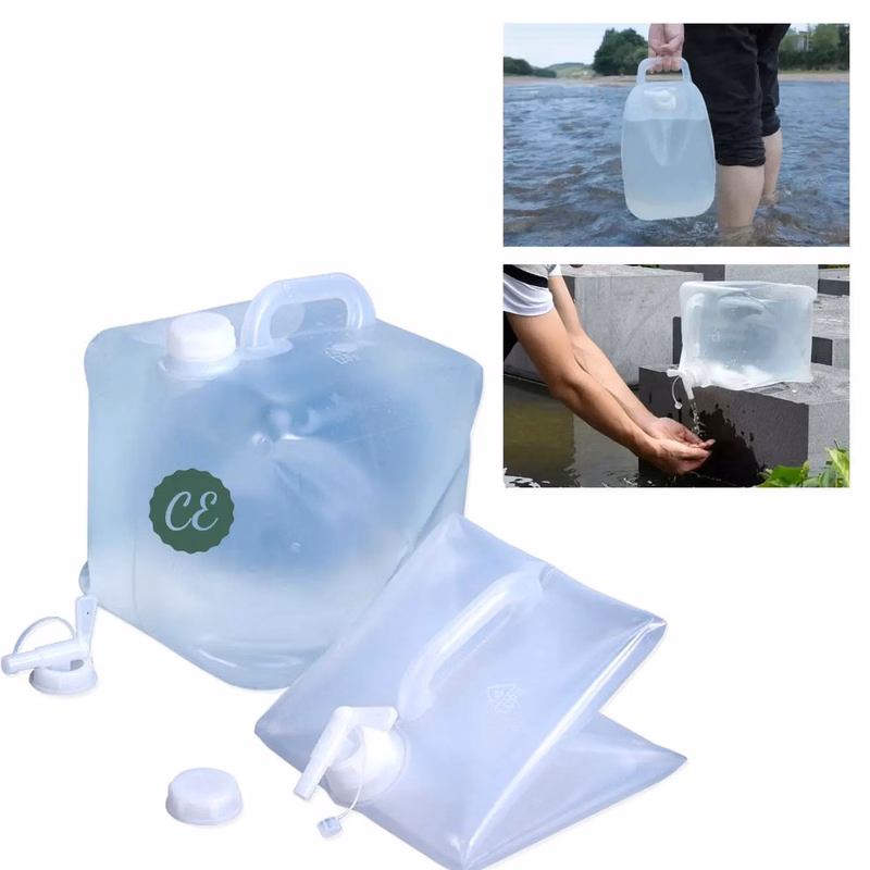 Collapsible Water Container With Spigot