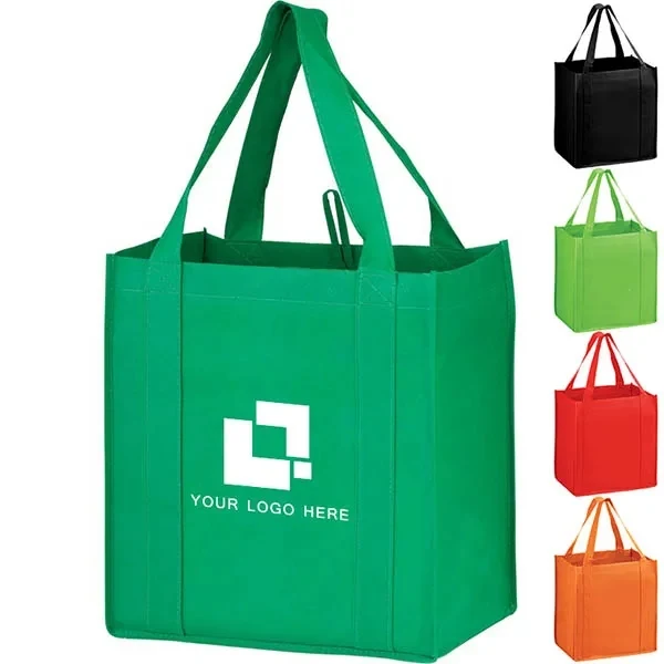 Non-woven Grocery Tote- 12x13x8 1