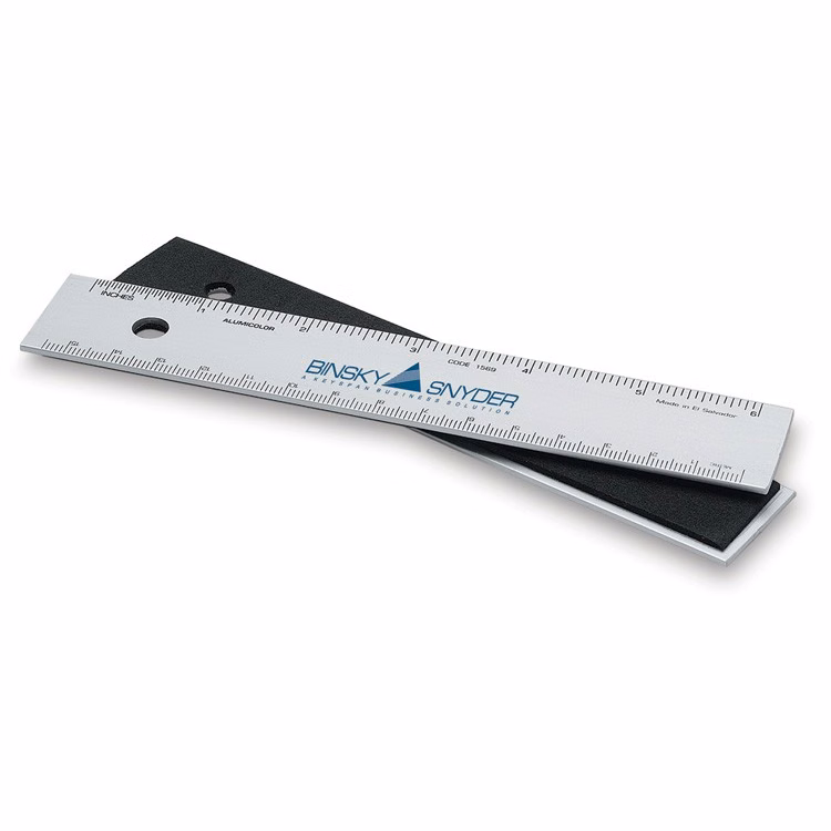 18" Non-slip Straight Edge Aluminum Ruler