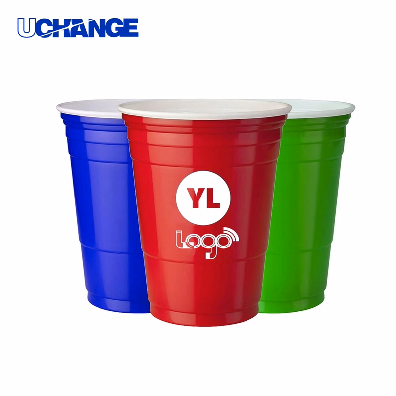 Reusable Plastic Party Solo Cup Container (16 Oz.)