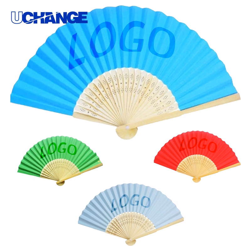 Portable Handheld Paper Fan Accessory