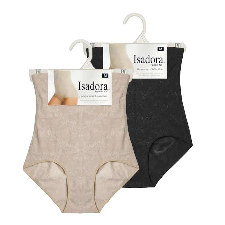 Women Extra Strength Floral Mesh Control Shapers 1
