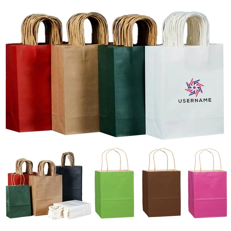 Custom Paper Shopper Tote Bag 1