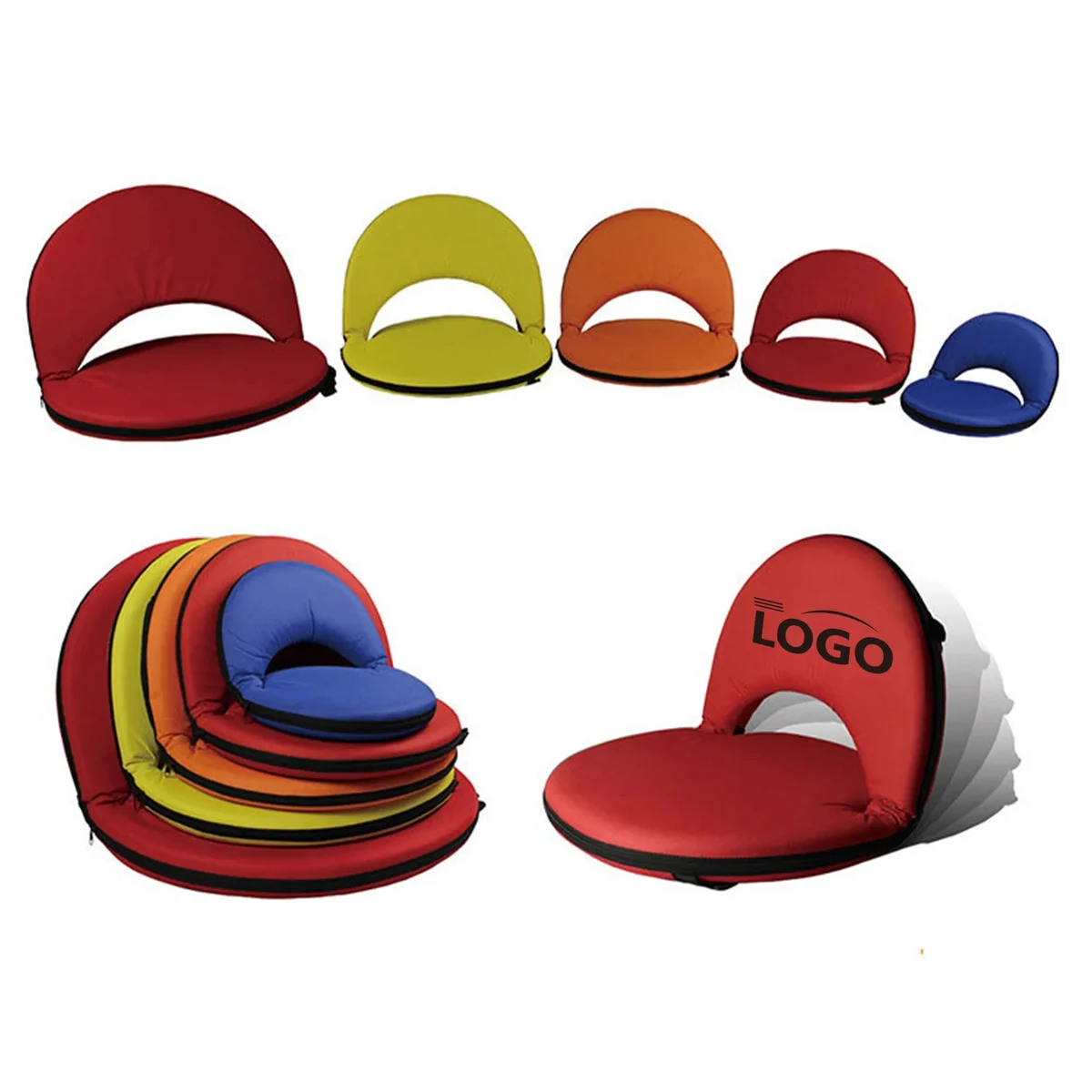 Stadium Seats Back Support Round All Size Folding 1