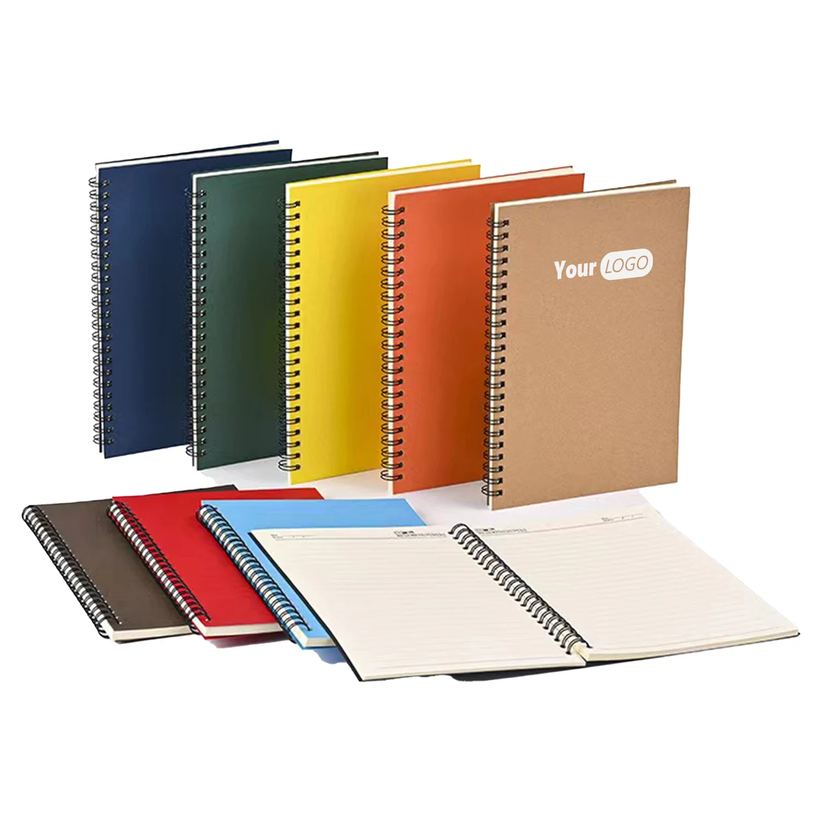 Paper Custom Spiral Executive Notebook 1