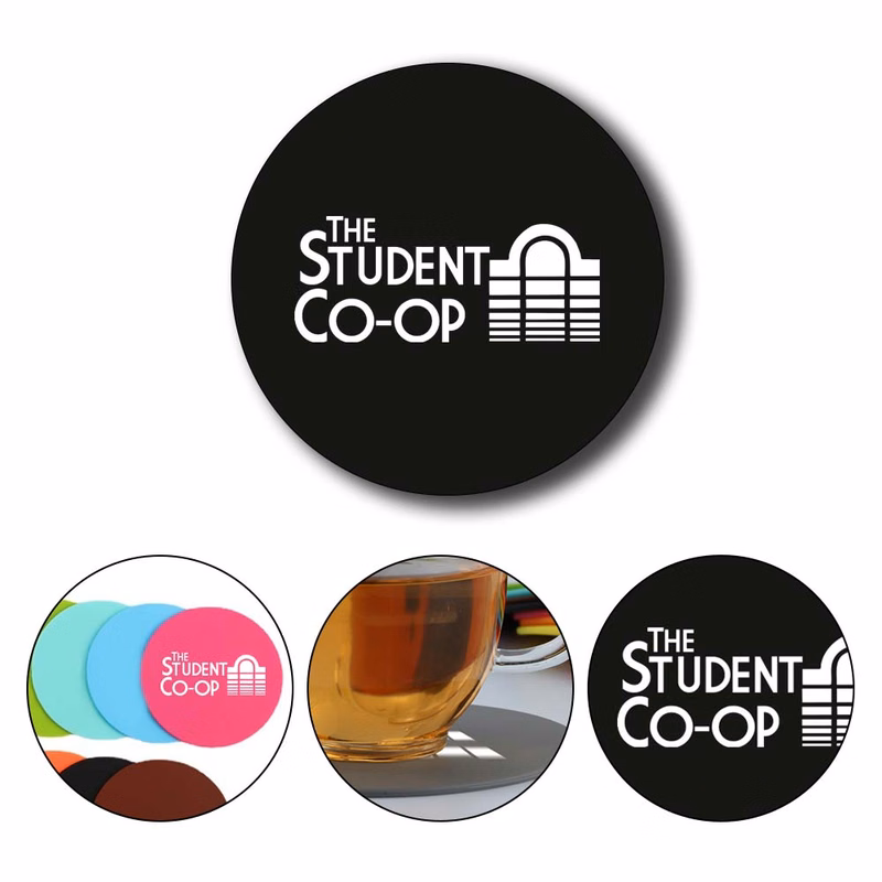 Round Soft PVC Coaster