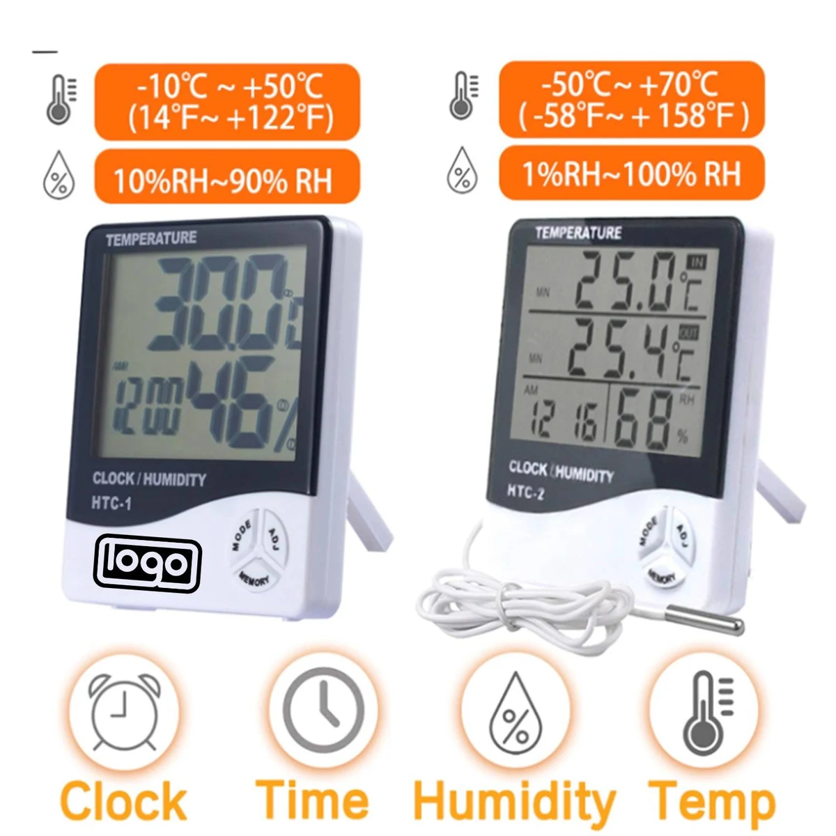 Indoor Digital Thermometer Humidity 1