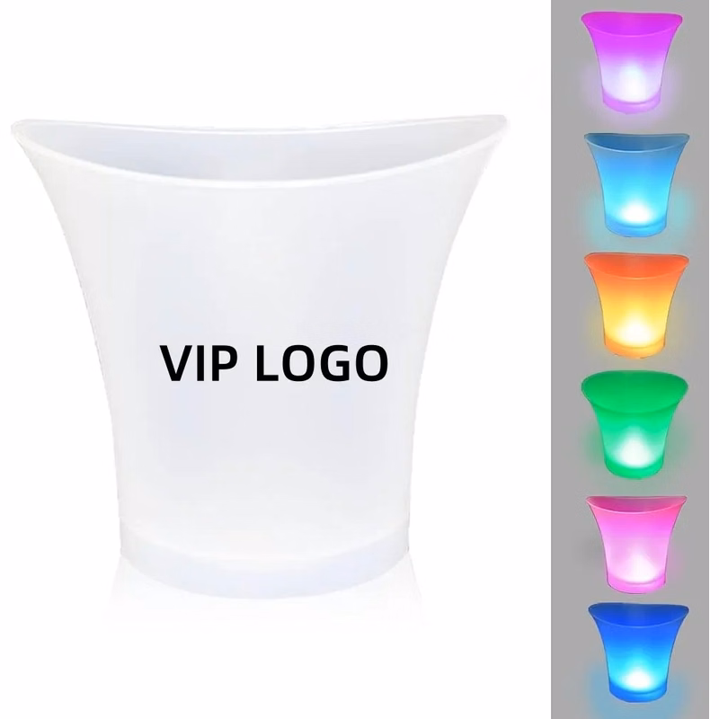 5L LED Ice bucket Automatic 7 Colors Changing