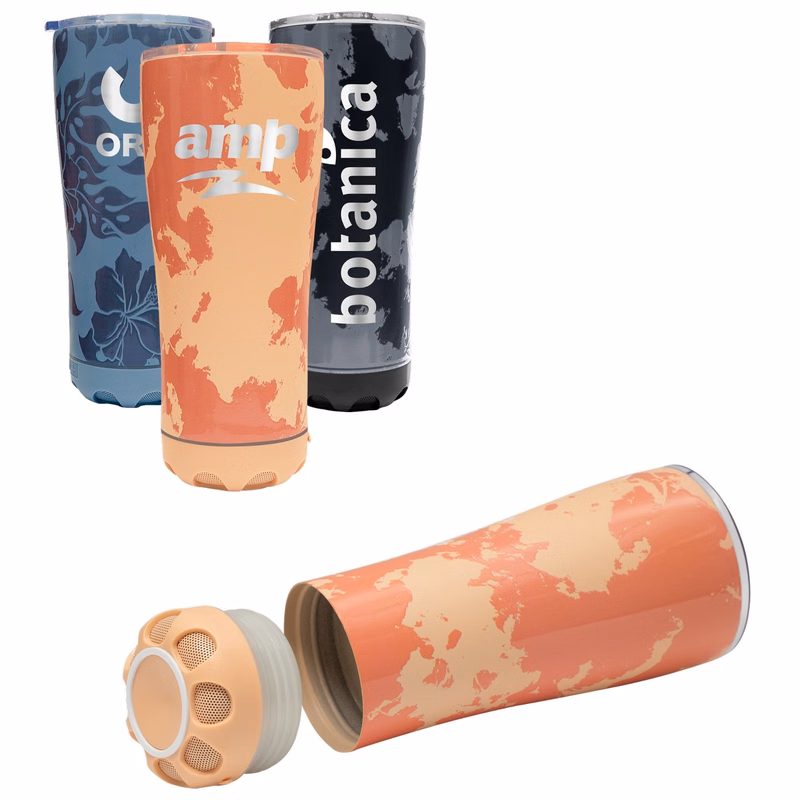 Quiksilver Zuma 16 oz Tumbler/Speaker Combo