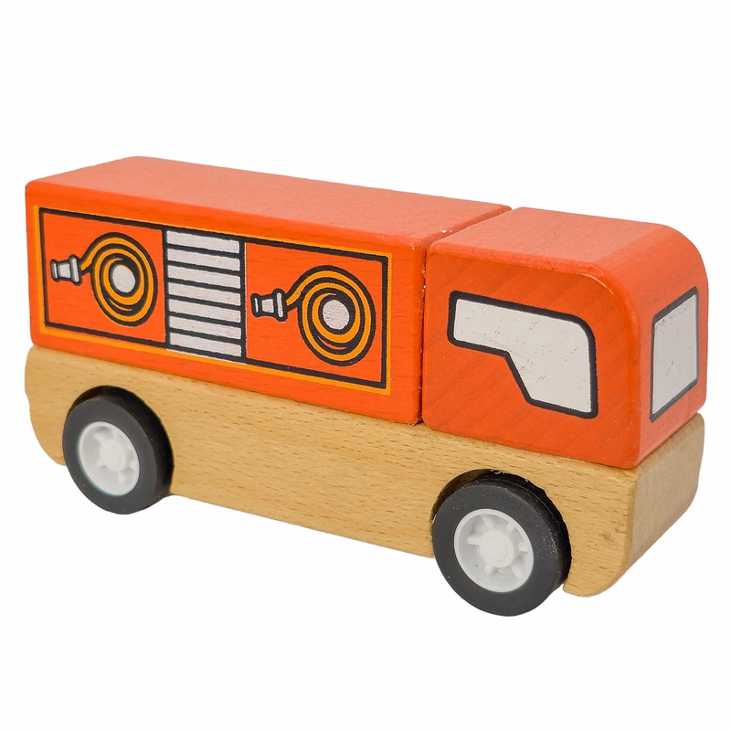 Wooden Fire Truck