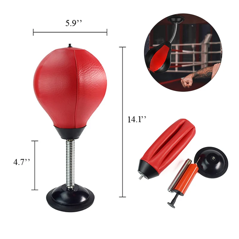 Desktop Punching Bag Boxing Ball W/ Pump 1
