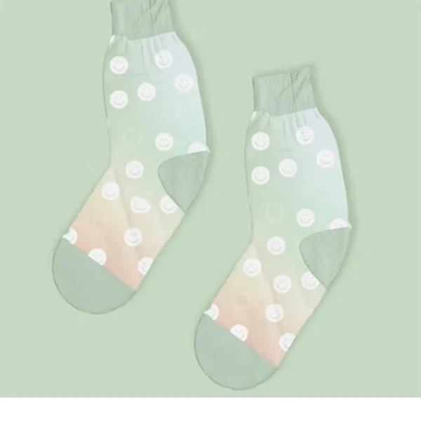 Jacquard Weave Merino Wool Low Cut Socks 1