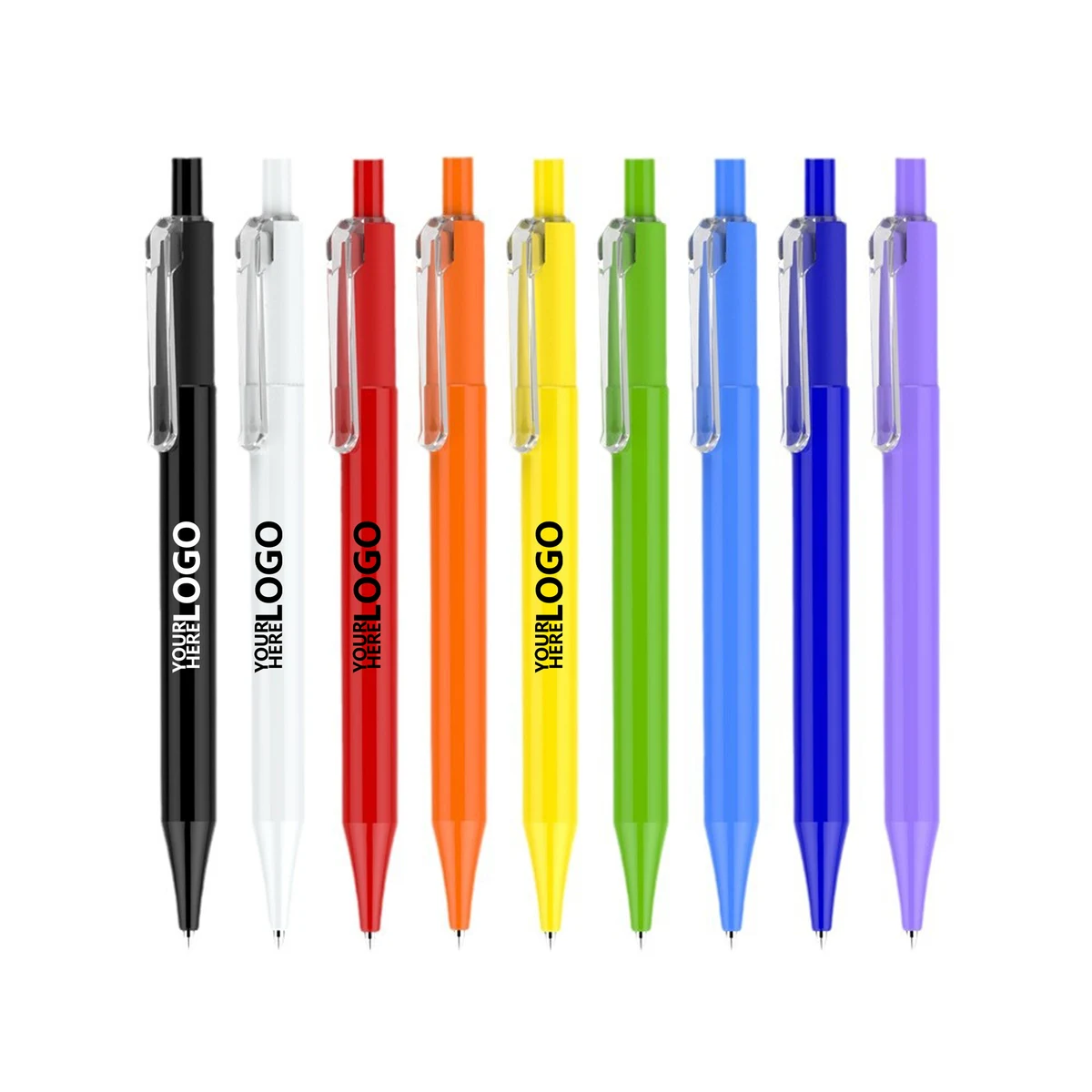 ABS Plastic Colorful Pen Shaft 1