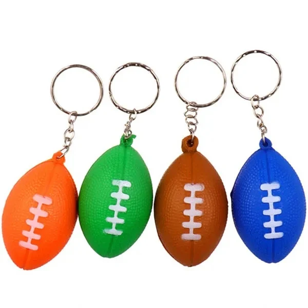 Football Stress Ball Key Chain 1