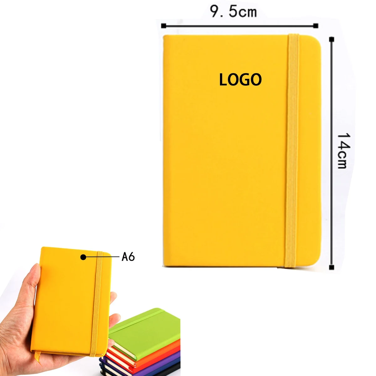 Pocket A6 Dotted Hardcover Notebook 1