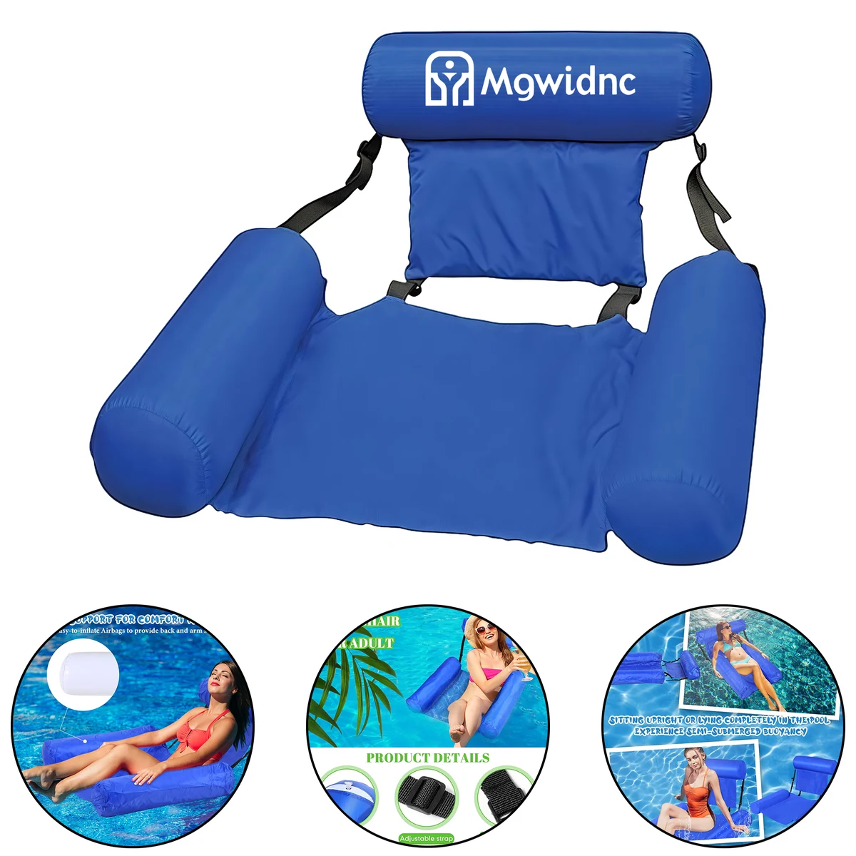3-Tube Inflatable Lounge Chair 1